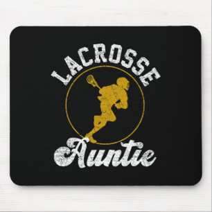 Vintage Lacrosse Auntie Lacrosse Lover Fathers Day Mouse Mat