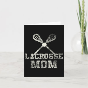 Vintage Lacrosse Mum  Card