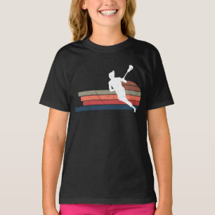 Vintage Lacrosse Player T-Shirt