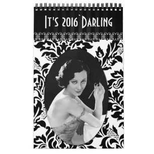 Vintage Ladies Calendar