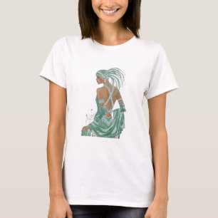 Vintage Ladies Going Green Art Print T-Shirt