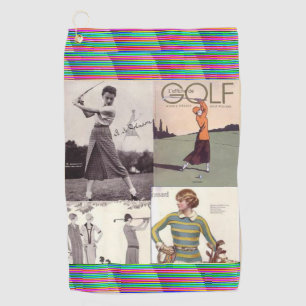 Vintage Ladies Golf Towel