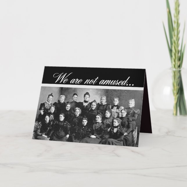 Vintage Ladies' Group Happy Birthday Card (Front)