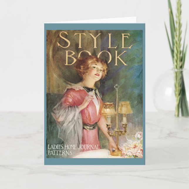 Vintage Ladies' Home Journal Greeting Card (Front)