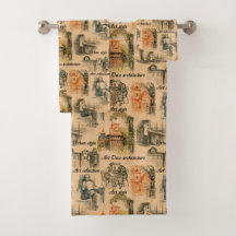 Vintage Ladies in the City Pencil Drawing