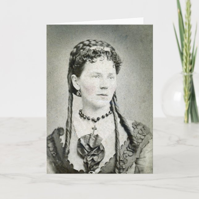 Vintage Lady All Occasions  Card (Front)