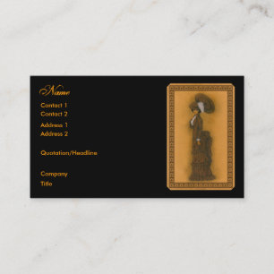 Vintage Lady Business Card