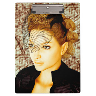 Vintage Lady Clipboard