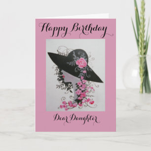 Vintage Lady/ Daughter card