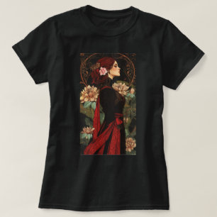 Vintage Lady Graphic T-Shirt – Retro Aesthetic