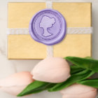 Vintage Lady Silhouette Regency Classic Elegant