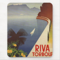 Vintage Lake Garda Riva Torbole Italy Tourism