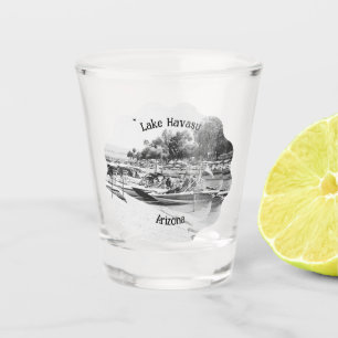 Vintage Lake Havasu Channel Shot Glass