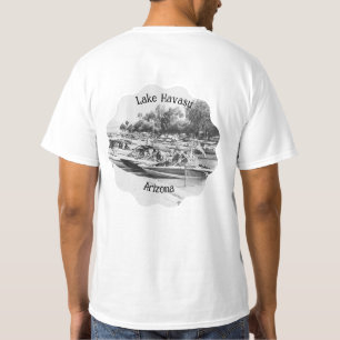 Vintage Lake Havasu Channel   T-Shirt