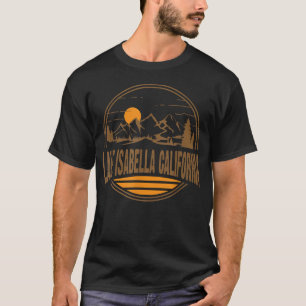 Vintage Lake Isabella California Mountain Hiking T-Shirt