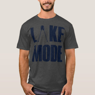 Vintage Lake Mode Oars Summer Vacation Weekend Tri T-Shirt