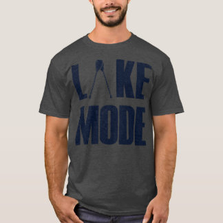 Vintage Lake Mode Oars Summer Vacation Weekend Tri T-Shirt