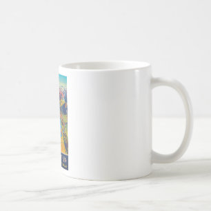 Vintage Lake of Thun Switzerland Travel Coffee Mug