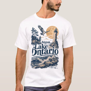 Vintage Lake Ontario Great Lakes T-Shirt