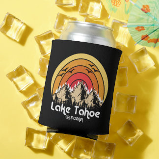 Vintage Lake Tahoe California Can Cooler