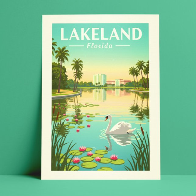 Vintage Lakeland Florida Postcard (Creator Uploaded)