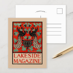 Vintage Lakeside Magazine Postcard