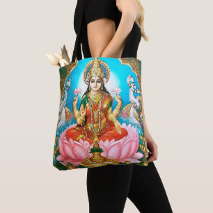 Vintage Lakshmi - Goddess of Blessings Tote Bag