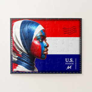 Vintage L'Amerique - Mslm Jigsaw Puzzle