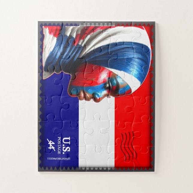 Vintage L'Amerique - Mslm Jigsaw Puzzle (Vertical)