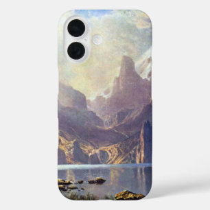 Vintage Landscape, Lake Tahoe by Albert Bierstadt iPhone 16 Case