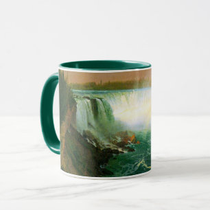 Vintage Landscape, Niagara Falls by Bierstadt Mug