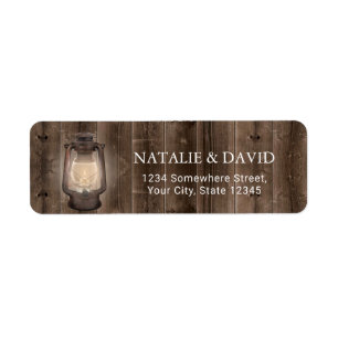 Vintage Lantern Rustic Barn Wood Wedding