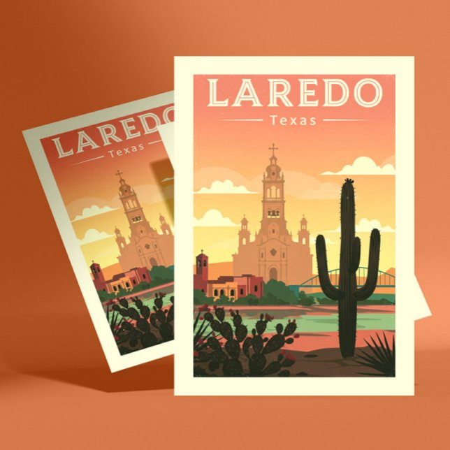 Vintage Laredo Texas Postcard (Creator Uploaded)