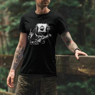 Vintage large format camera graphic T-Shirt