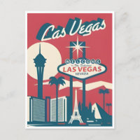 vintage Las Vegas Nevada Greetings from welcome 