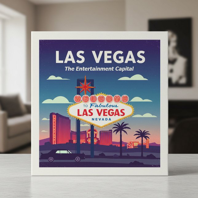  Vintage Las Vegas Nevada Tile (Creator Uploaded)