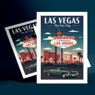 Vintage Las Vegas Postcard