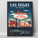 Vintage Las Vegas Poster<br><div class="desc">Vintage Las Vegas</div>