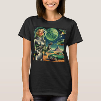 Vintage Laser Beam Pin-Up T-Shirt
