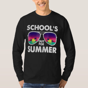 Vintage Last Day Of School Schools Out For Summer T-Shirt