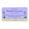 Vintage Lavender and Plaid Handmade Soap Label
