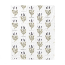 Vintage Lavender Flower Illustration