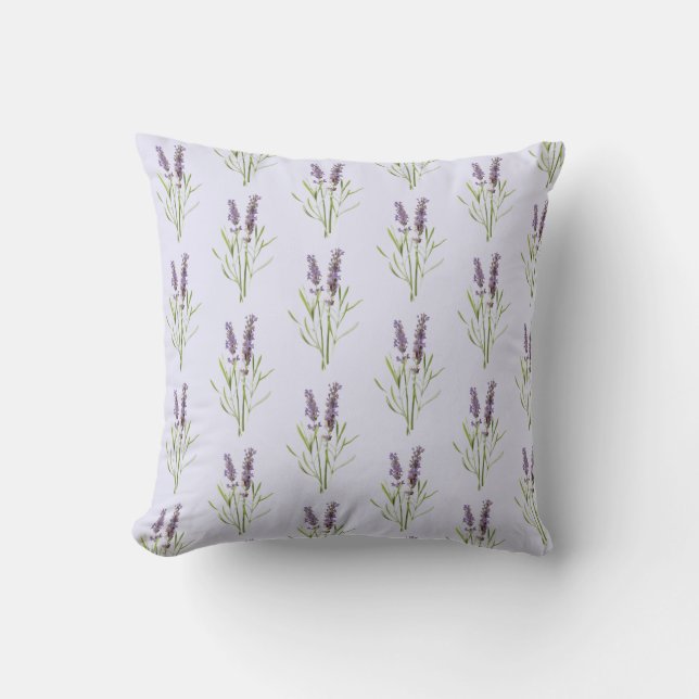 Vintage Lavender pattern   Cushion (Front)