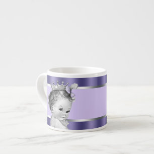 Vintage Lavender Purple Princess Baby Cups