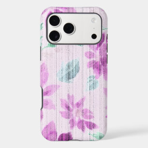 Vintage Lavender Watercolor Floral iPhone Case