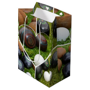 Vintage Lawn Bowls Collection, Medium Gift Bag