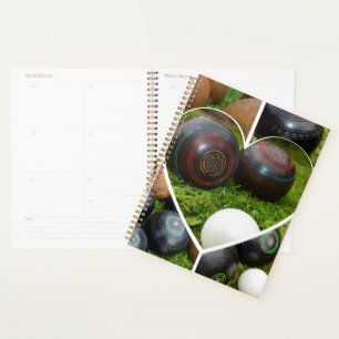 Vintage Lawn Bowls Collection,  Planner