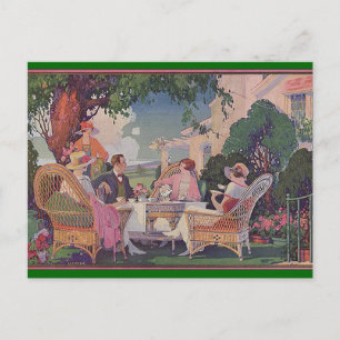 Vintage Lawn Gathering Invite