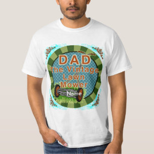 Vintage Lawn Mower  custom t-shirt
