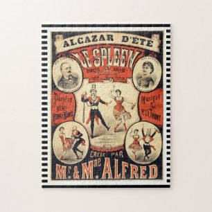 Vintage "Le Spleen" French Poster Jigsaw Puzzle